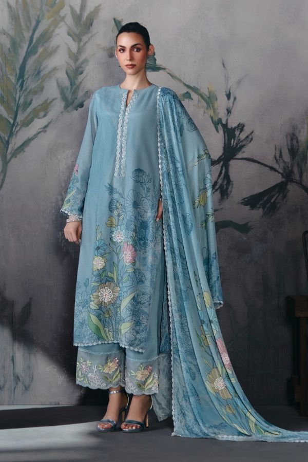 Kimora Fashion Heer Pyar Muslin Salwar Suits 9954