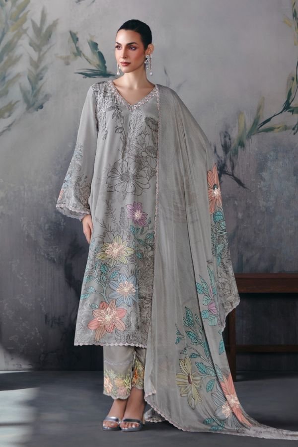 Kimora Fashion Heer Pyar Muslin Salwar Suits 9956