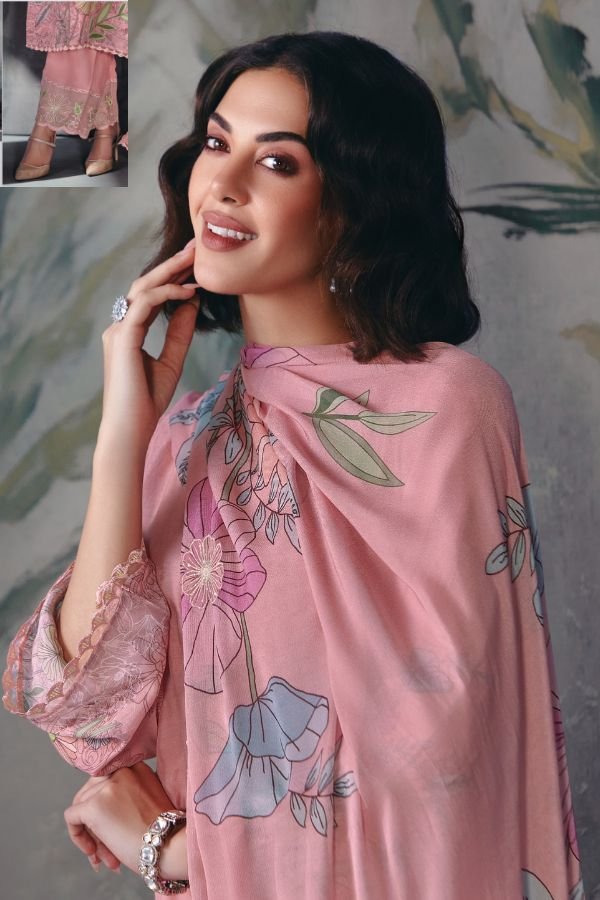 Kimora Fashion Heer Pyar Muslin Salwar Suits 9951