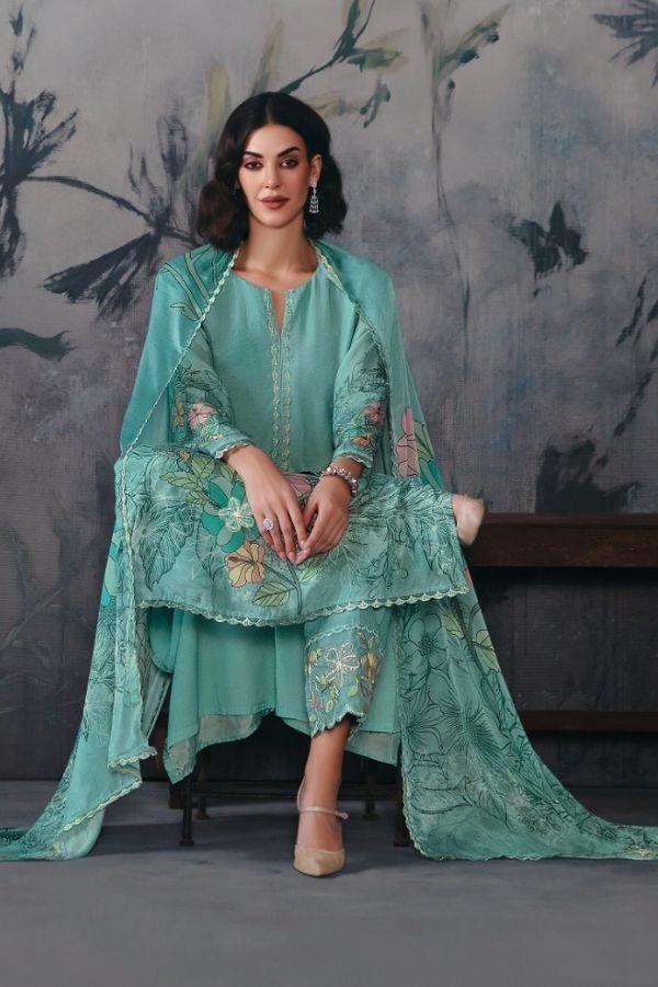 Kimora Fashion Heer Pyar Muslin Salwar Suits 9952