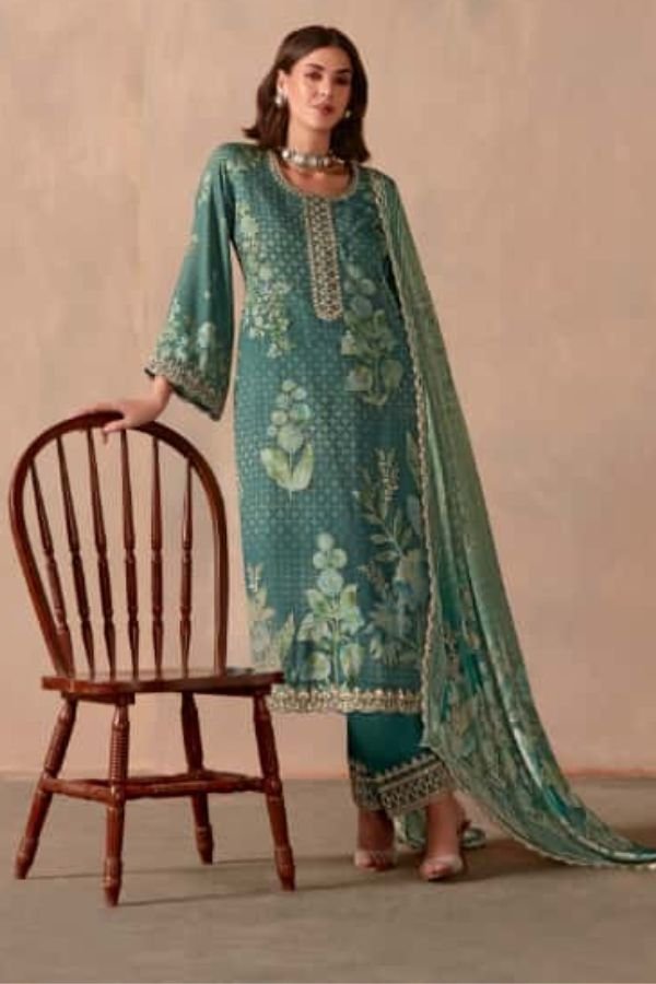 Kimora Fashion Heer Sohni Classic Muslin Salwar Suit 9842