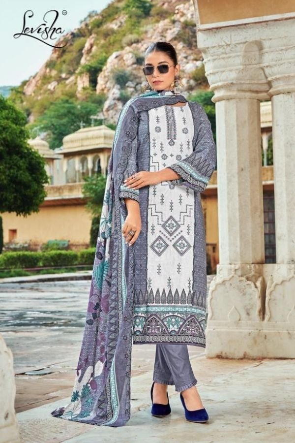 Levisha Binsaeed NX-3 Pakistani Style Ladies Suit 3014