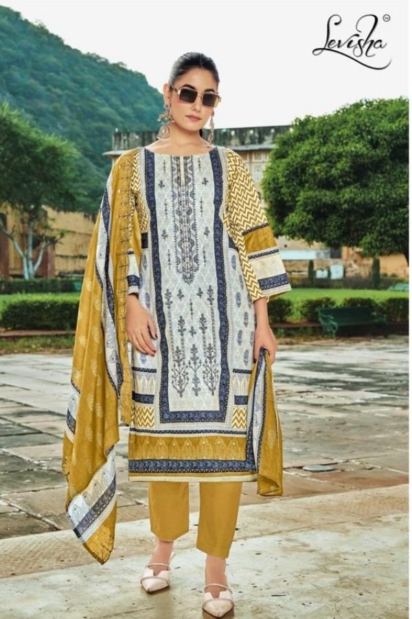 Levisha Binsaeed NX-3 Pakistani Style Ladies Suit 3018