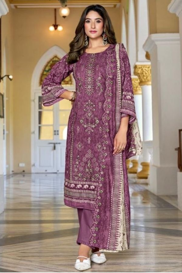 Levisha Madhubala-10 Cotton Pakistani Style Ladies Suit 1013