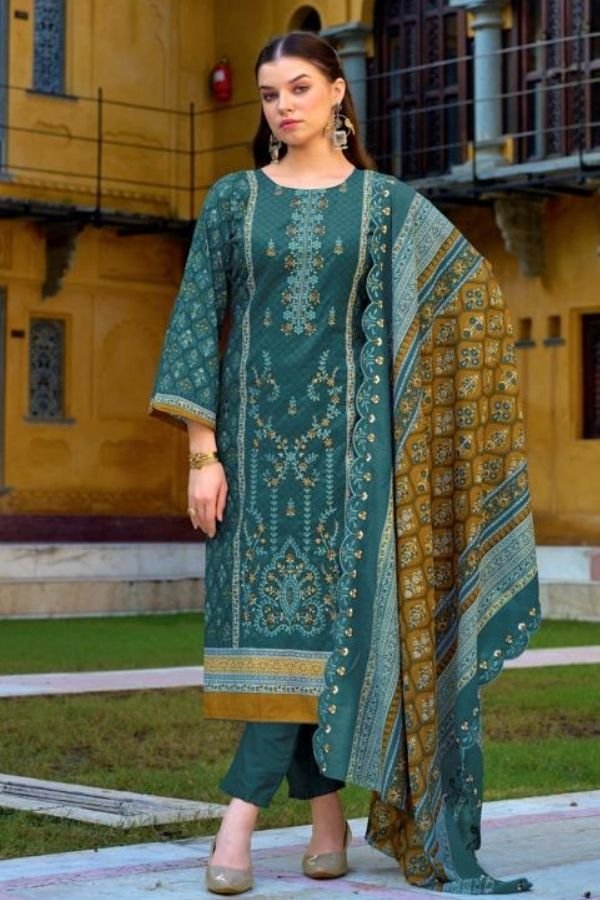 Levisha Madhubala-10 Cotton Pakistani Style Ladies Suit 1014