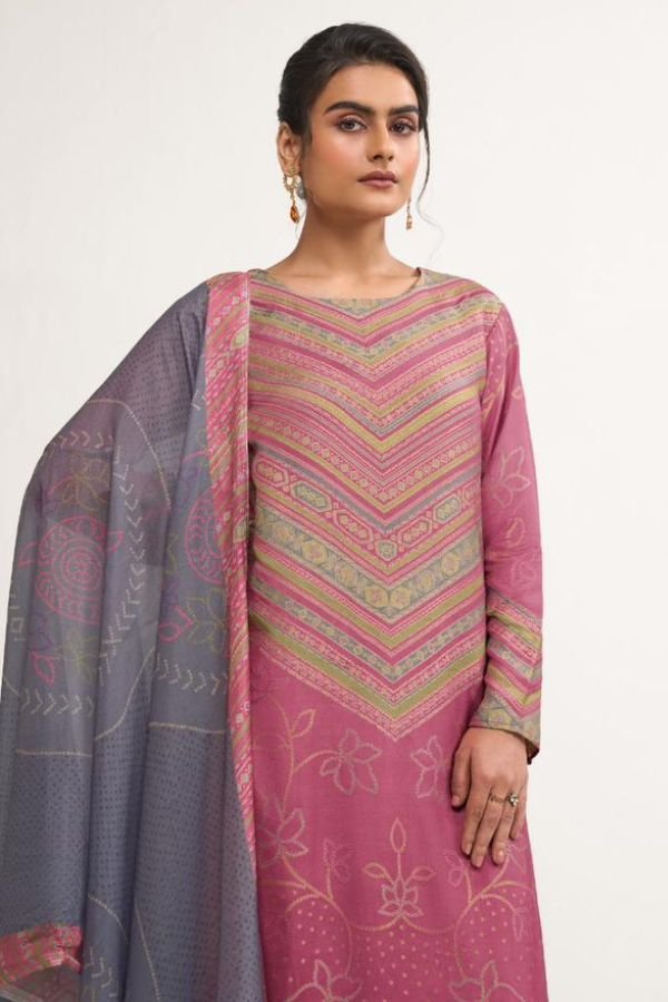 Omtex Anvee Muslin Ladies Salwar Suit 12031-D