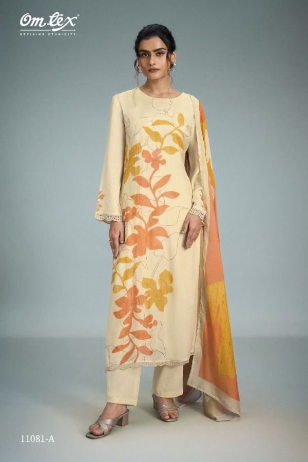 Omtex Sakura Muslin Ladies Salwar Suits 11081-A