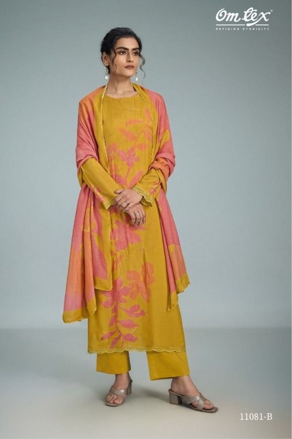 Omtex Sakura Muslin Ladies Salwar Suits 11081-B