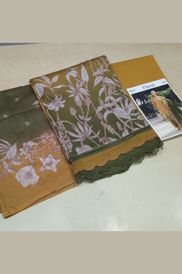 PRM Trendz Flavia Silk Unstitched Salwar Suit 13021