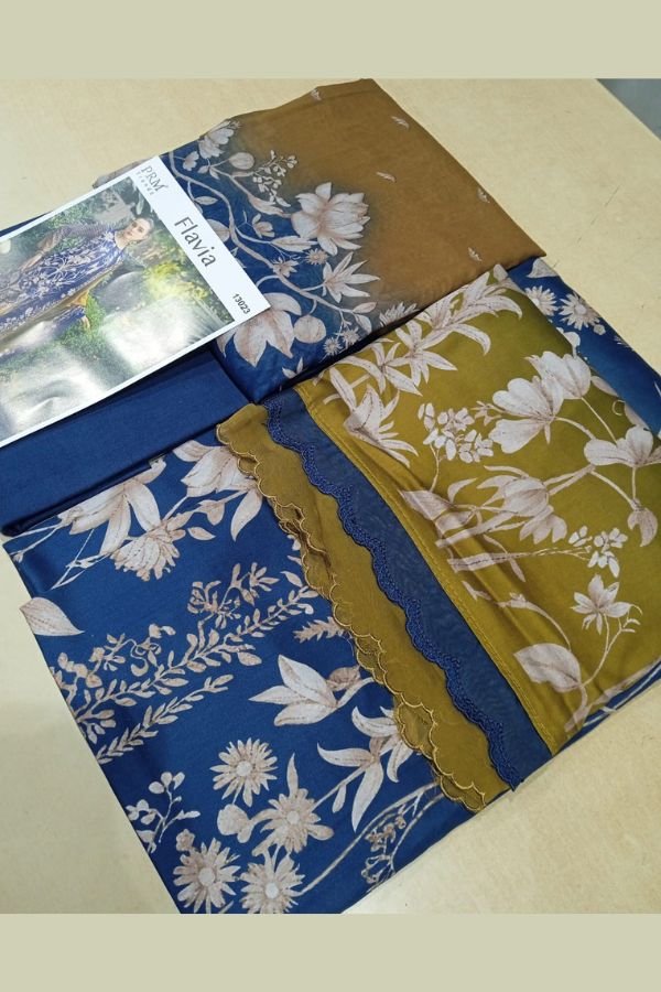 PRM Trendz Flavia Silk Unstitched Salwar Suit 13023