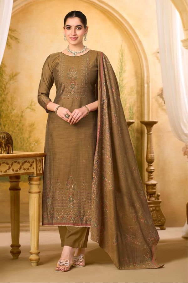 Salvi Fashion Safar Vol 3 Silk Ladies Suits 3002