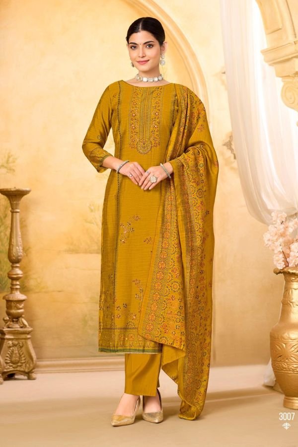 Salvi Fashion Safar Vol 3 Silk Ladies Suit 3007