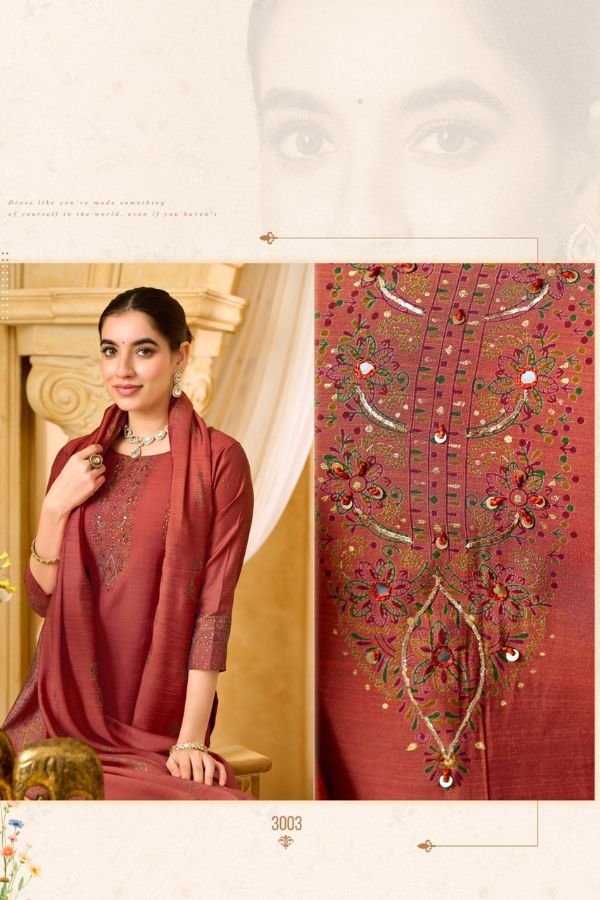 Salvi Fashion Safar Vol 3 Silk Ladies Suit 3003