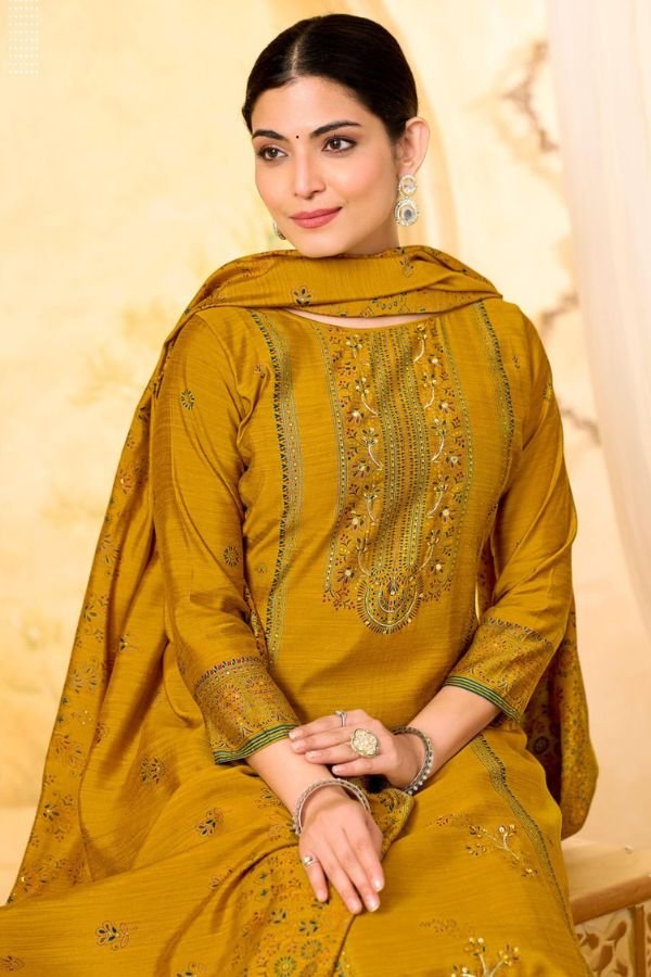 Salvi Fashion Safar Vol 3 Silk Ladies Suit 3007