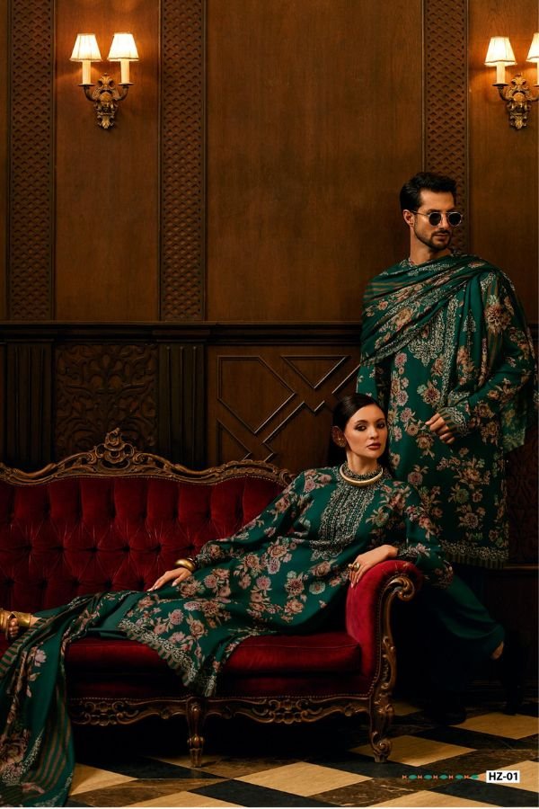 Varsha Fashion Hayzen Muslin Ladies Salwar Suits HZ-01