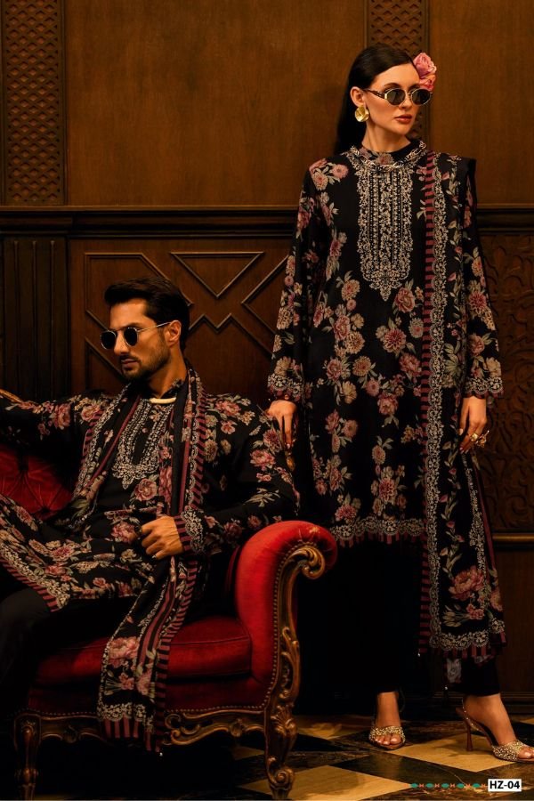 Varsha Fashion Hayzen Muslin Ladies Salwar Suits HZ-04