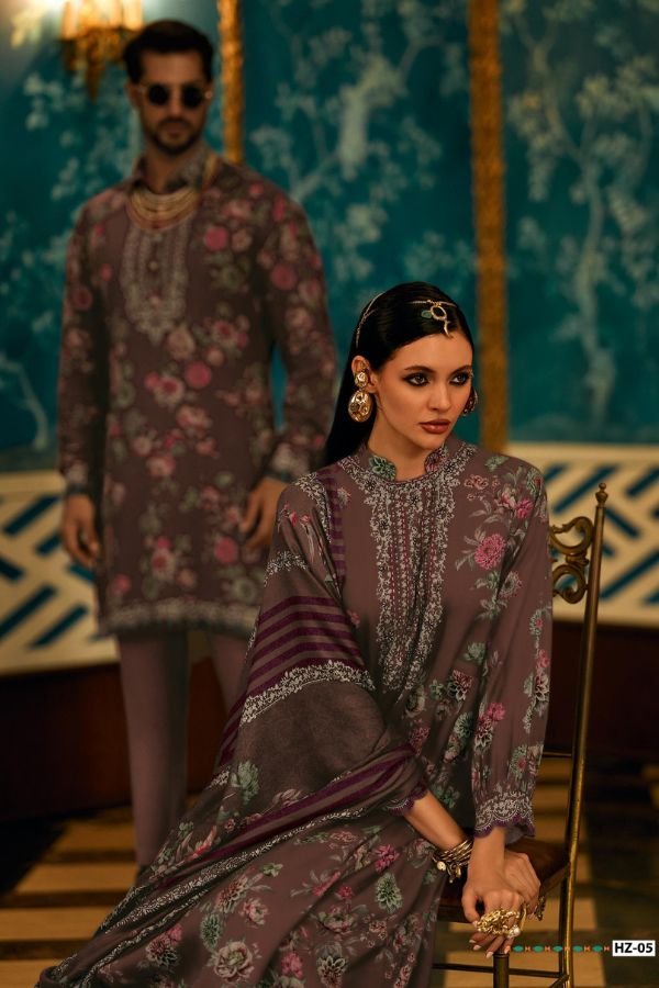 Varsha Fashion Hayzen Muslin Ladies Salwar Suits HZ-05