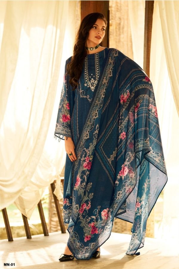 Varsha Fashion Mian Modal Satin Salwar Suits MN-01