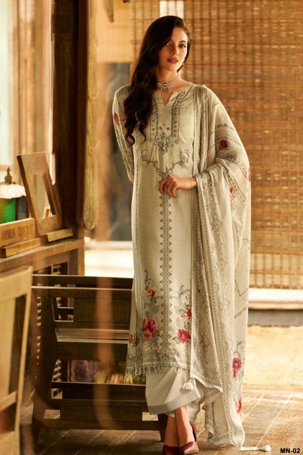 Varsha Fashion Mian Modal Satin Salwar Suits MN-02