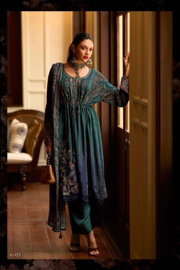 Varsha Fashion Roseombre Muslin Ladies Salwar Suit RO-03