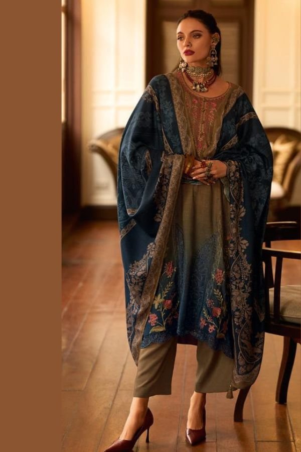 Varsha Fashion Roseombre Muslin Ladies Salwar Suit RO-04