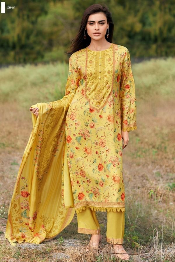 Varsha Fashion Shiloh Cotton Printed Salwar Suit SH-01