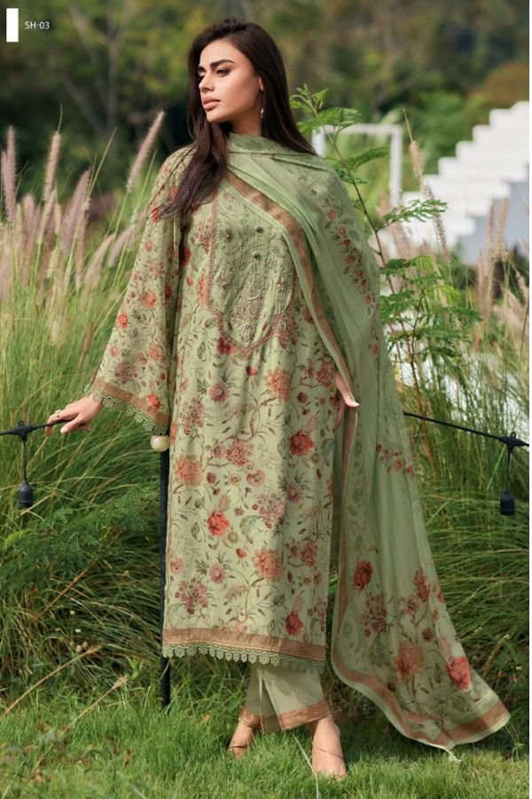 Varsha Fashion Shiloh Cotton Printed Salwar Suit SH-03