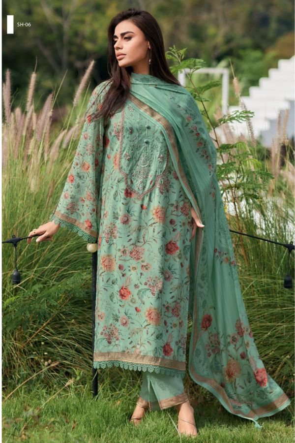 Varsha Fashion Shiloh Cotton Printed Salwar Suit SH-06