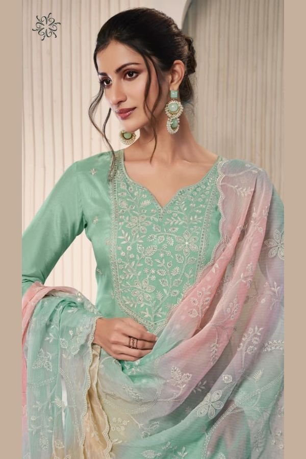 Vinay Fashion Kuleesh Ombre Silk Salwar Suit 73592
