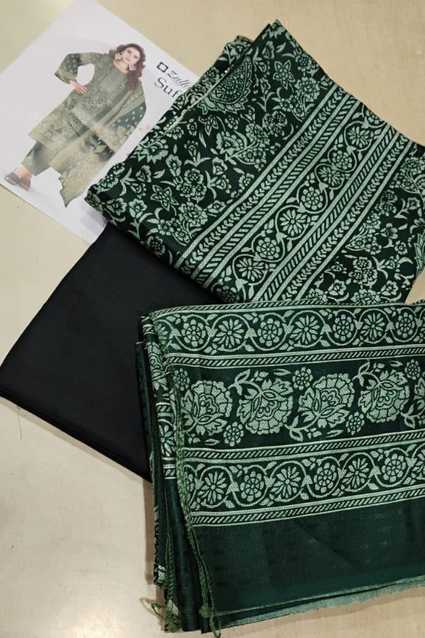 Zulfat Designer Studio Sufi Pashmina Salwar Suit 695-004