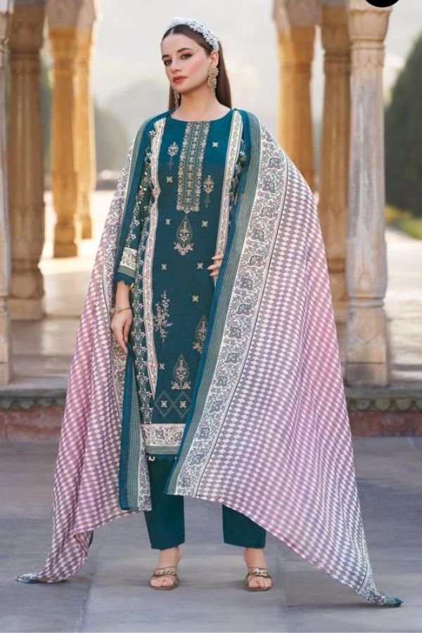 Belliza Designer Studio Bin Saeed 11 Cotton Suits 943-001