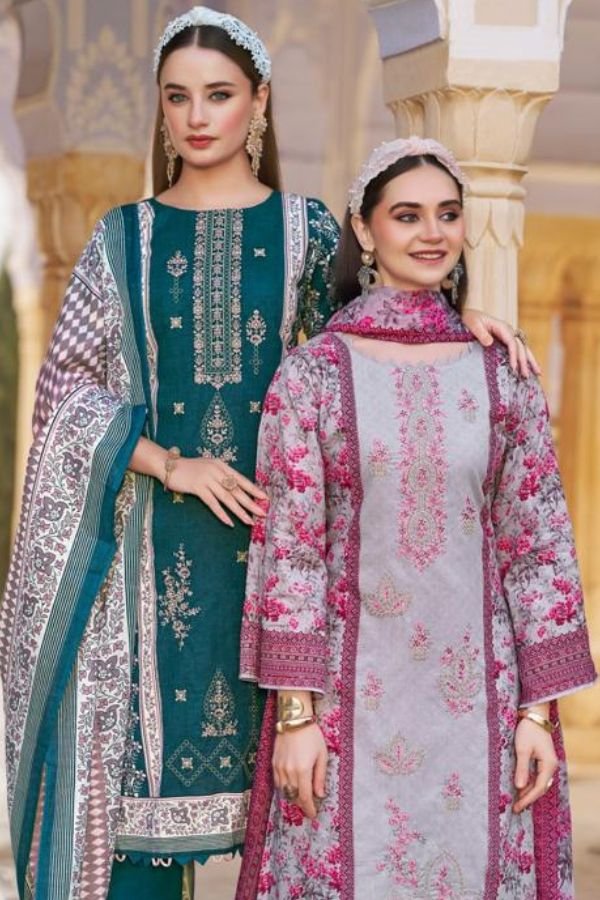 Belliza Designer Studio Bin Saeed 11 Cotton Suits 943-001 Belliza Designer Studio Bin Saeed 11 Cotton Suits 943-001