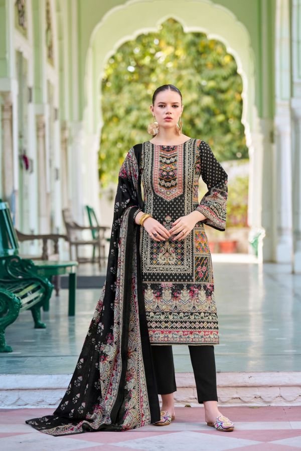 Belliza Designer Studio Haseen Cotton Salwar Suit 854-001