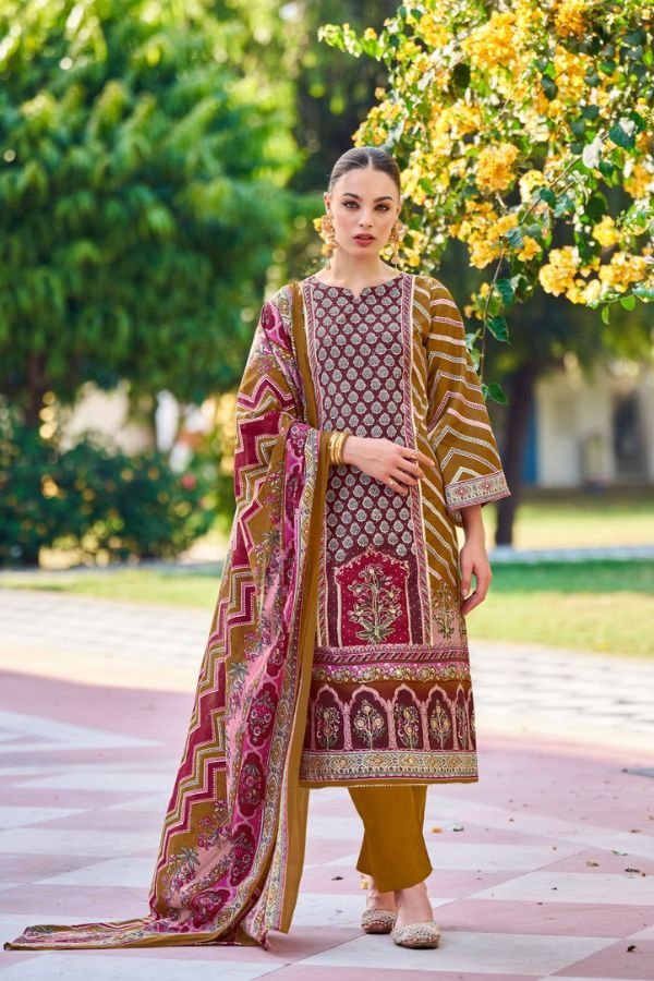 Belliza Designer Studio Haseen Cotton Salwar Suit 854-005