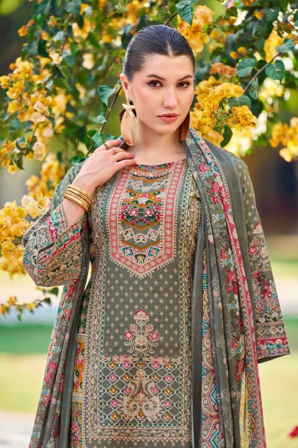 Belliza Designer Studio Haseen Cotton Salwar Suit 854-004