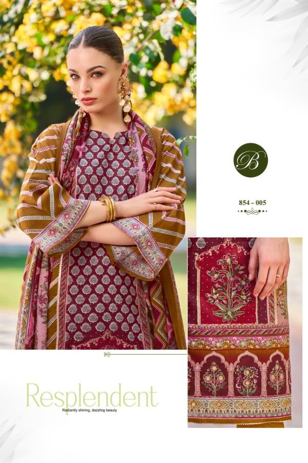 Belliza Designer Studio Haseen Cotton Salwar Suit 854-005