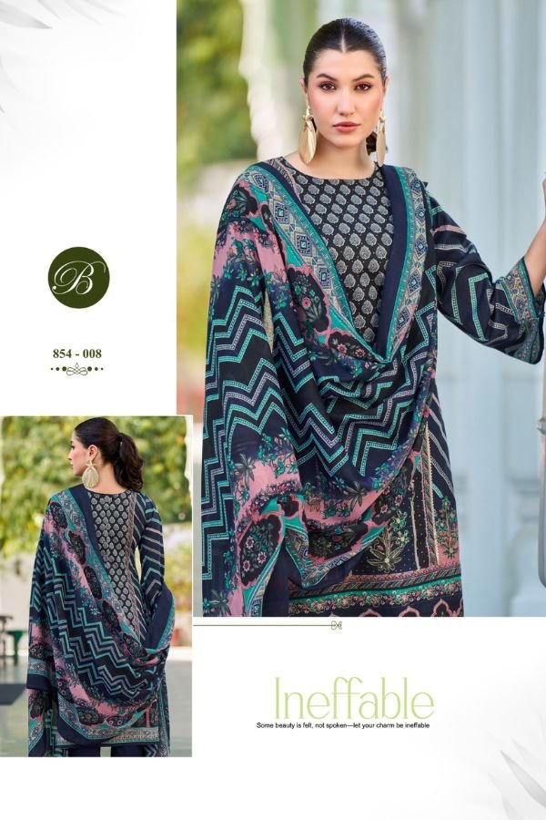 Belliza Designer Studio Haseen Cotton Salwar Suit 854-008