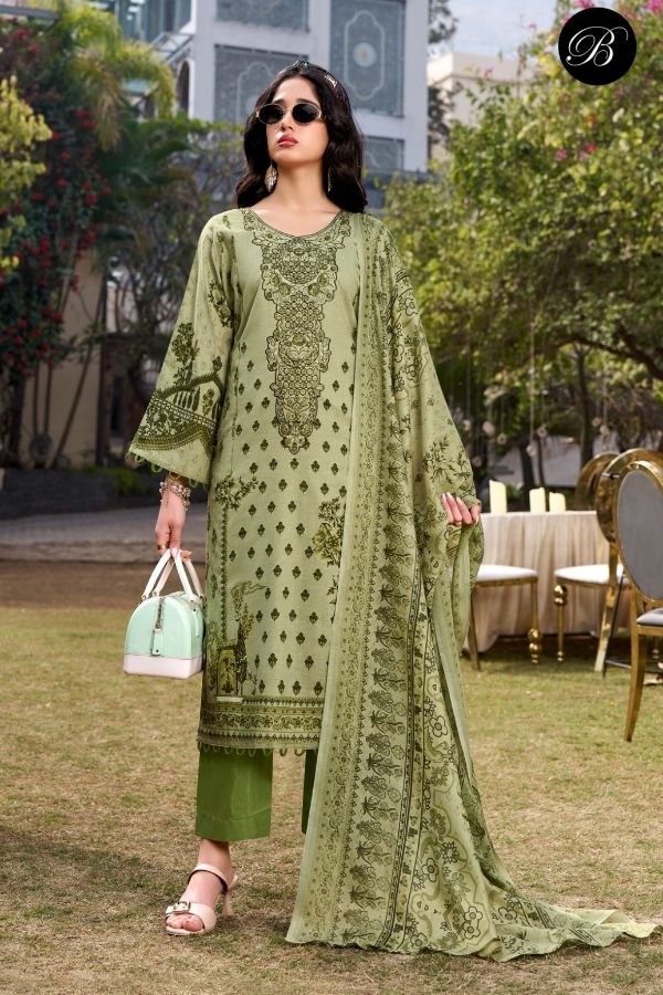 Belliza Designer Studio Naira Vol-130 Cotton Suits 946-002