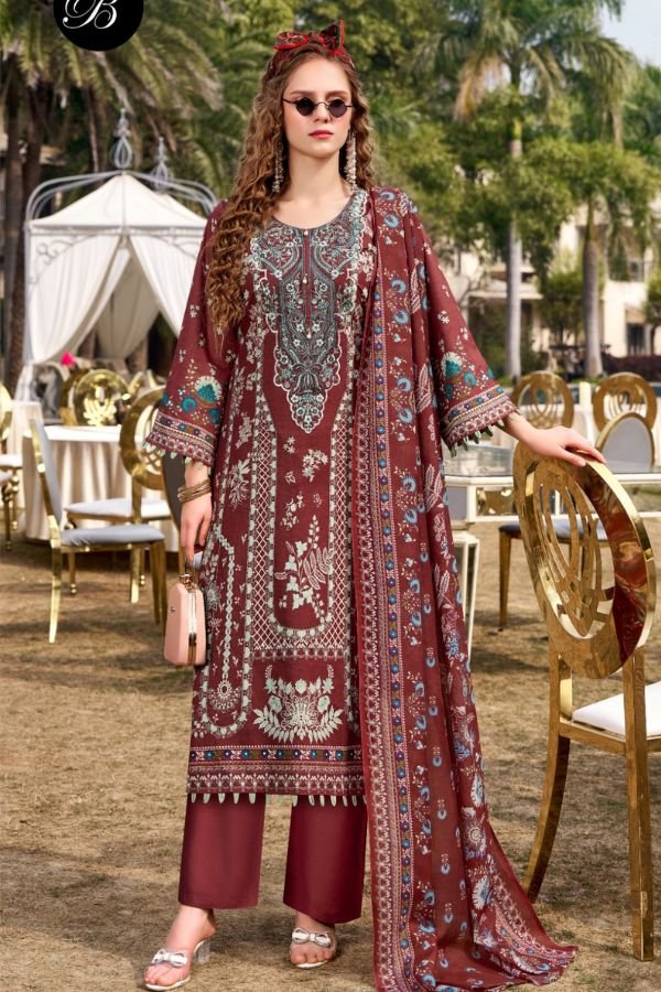 Belliza Designer Studio Naira Vol-130 Cotton Suits 946-003