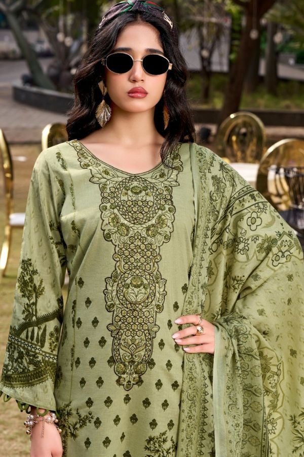 Belliza Designer Studio Naira Vol-130 Cotton Suits 946-002