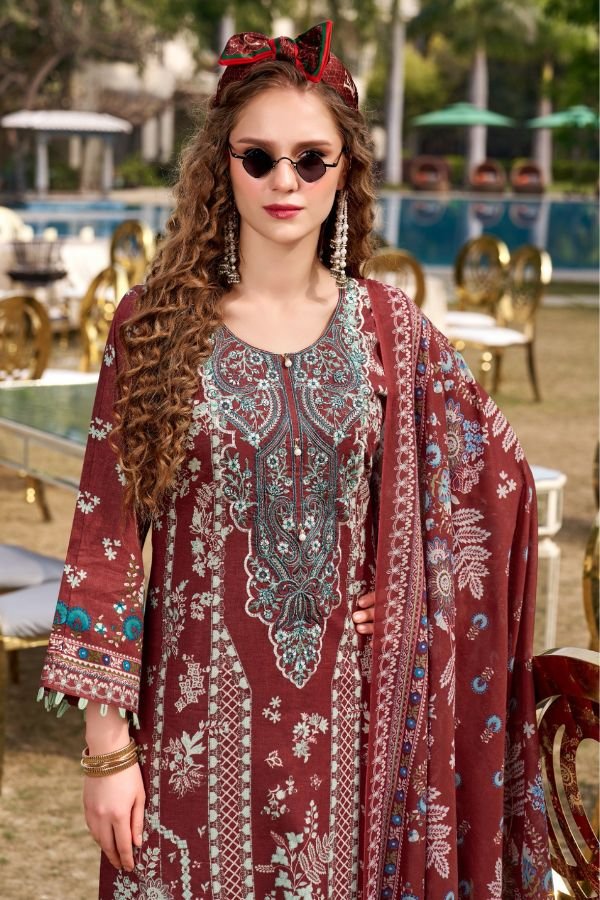 Belliza Designer Studio Naira Vol-130 Cotton Suits 946-003