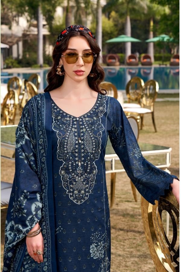 Belliza Designer Studio Naira Vol-130 Cotton Suits 946-006