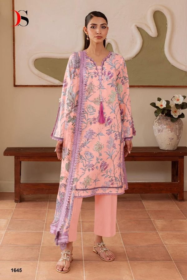 Deepsy Suits Jade Flora-3 Cotton Salwar Suit 1645 Deepsy Suits Jade Flora-3 Cotton Salwar Suits 1645