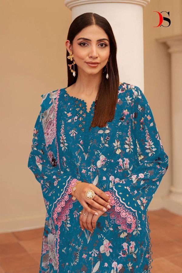 Deepsy Suits Jade Flora-3 Cotton Salwar Suits 1646 Deepsy Suits Jade Flora-3 Cotton Salwar Suits 1646