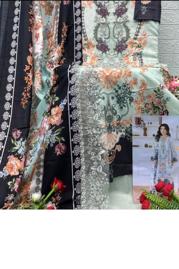 Deepsy Suits Jade Jal Insert 2 Cotton Salwar Suit 1544