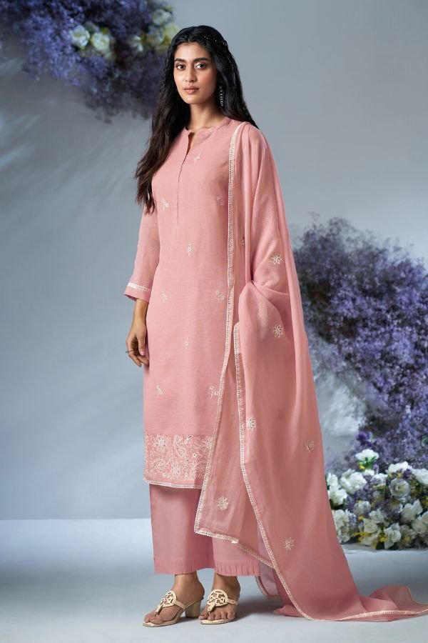 Ganga Fashion Brinya S4569 Pure Kota Ladies Suit S4569-A