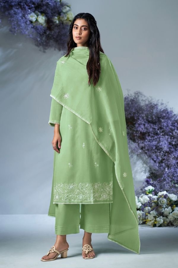 Ganga Fashion Brinya S4569 Pure Kota Ladies Suit S4569-B