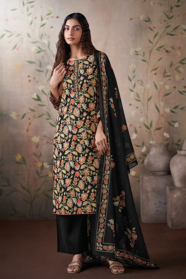 Ganga Fashion Chesira S4520 Cotton Ladies Suit S4520-D