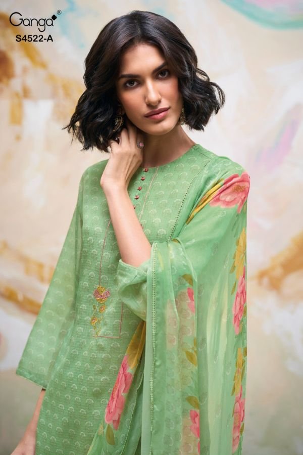 Ganga Fashion Eirya S4522 Ladies Suits S4522-A