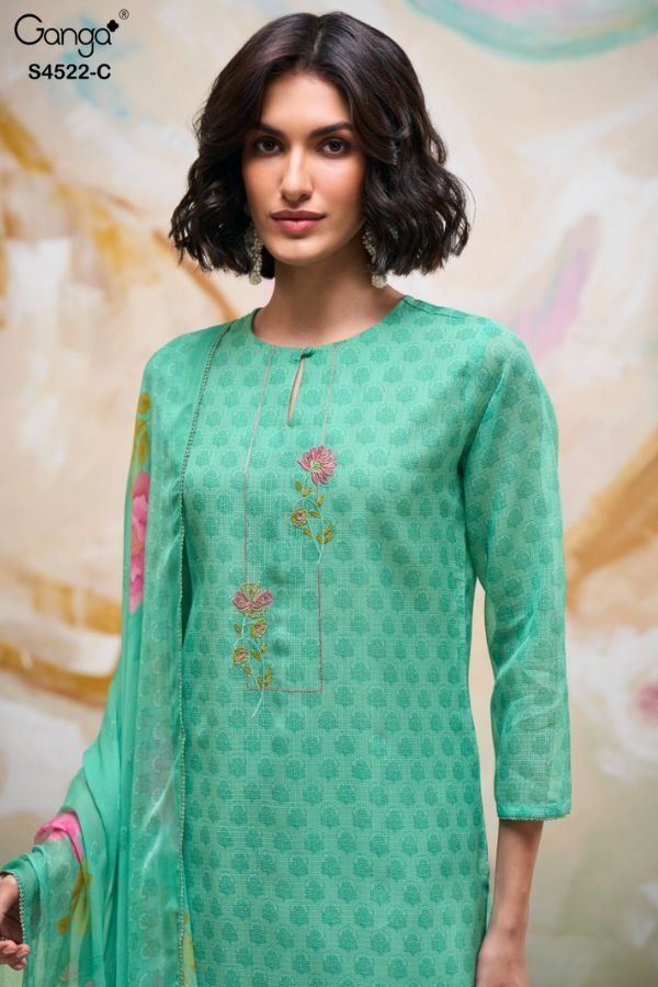 Ganga Fashion Eirya S4522 Ladies Suits S4522-C